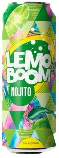 LemoBoom Mojito напиток газированный 0,45л ж/б