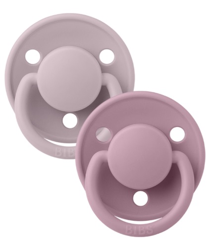 Набор пустышек BIBS De Lux Heather/Dusky Lilac 2 шт.6+ арт.190220