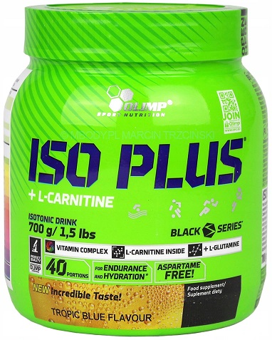ISO Plus+L-Carnitine 700g Tropic Blue Olimp Nutrition  &