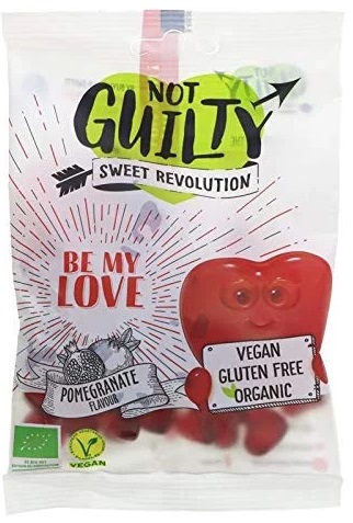 Not Guilty Сердечки мармелад со вкусом граната 100 гр