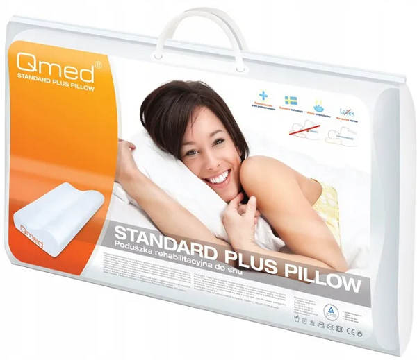 QMED подушка ортопедическая под голову STANDART PLUS