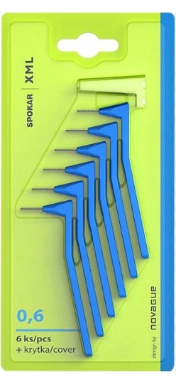 Межзубные ершики Spokar XML 0.6 мм 6шт