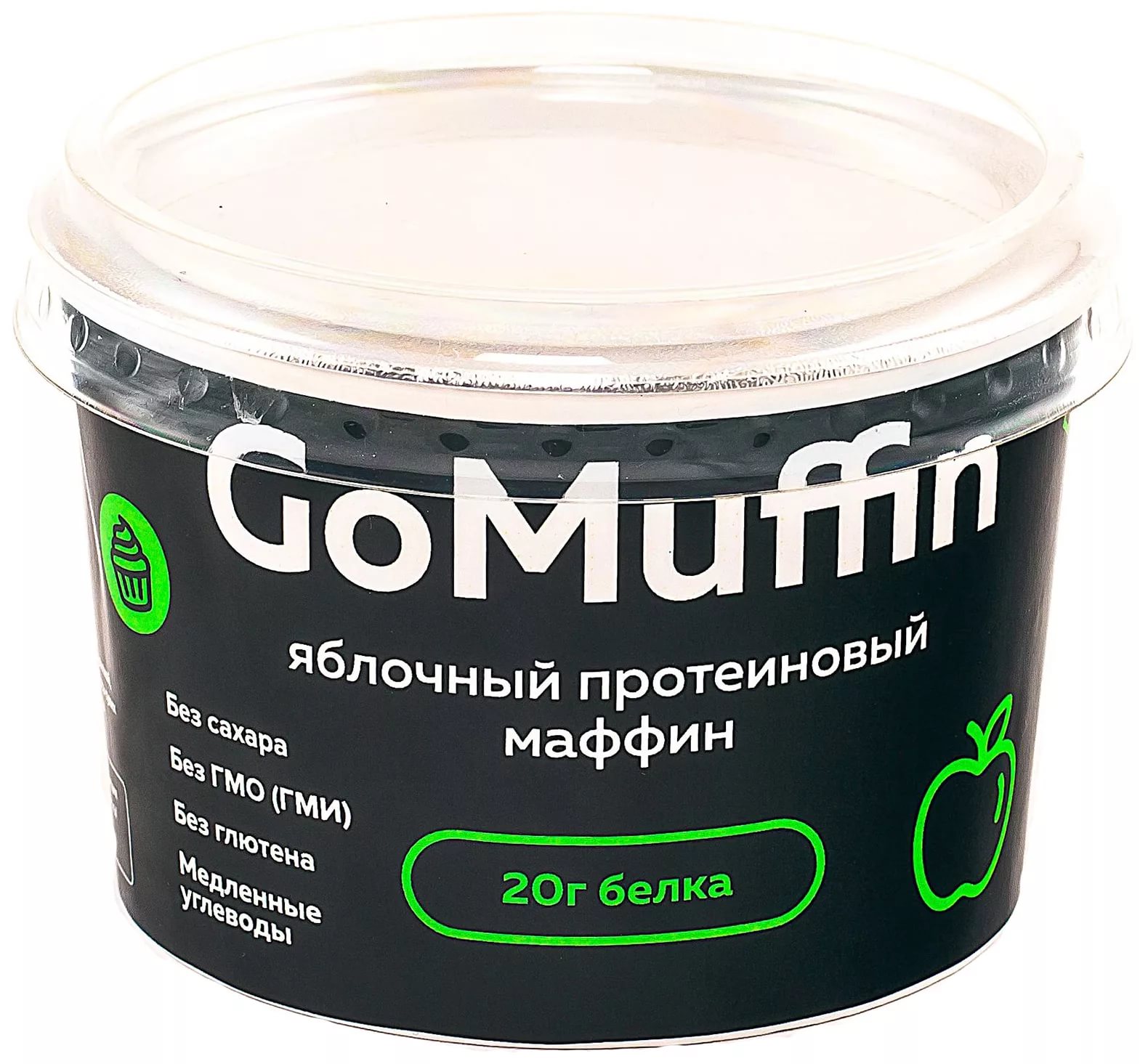 Vasco Go Maffin Протениовый маффин 20гбелка 54г яблочный