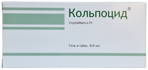 Кольпоцид гель вагинальный противовирусный 5 мл №5 ( эхинацея, глицирризиновая кислота )
