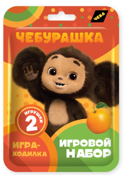 Настольная игра в флоупаке Чебурашка 