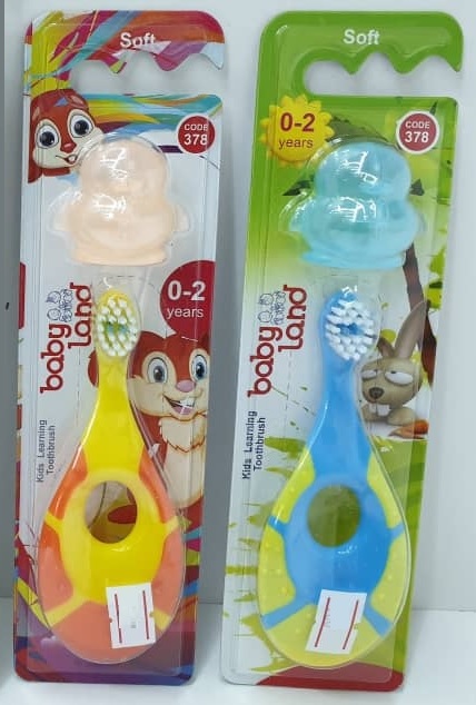 Зубная щетка BABY LAND арт.378 детская 0-2 лет >