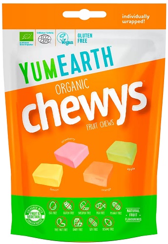 YUMEARTH Chewys жевательные конфеты 142гр