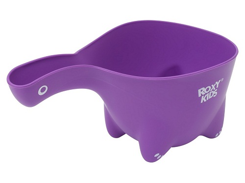 Ковшик ROXY KIDS Dino Scoop RBS-002-V для мытья головы Фиолетовый