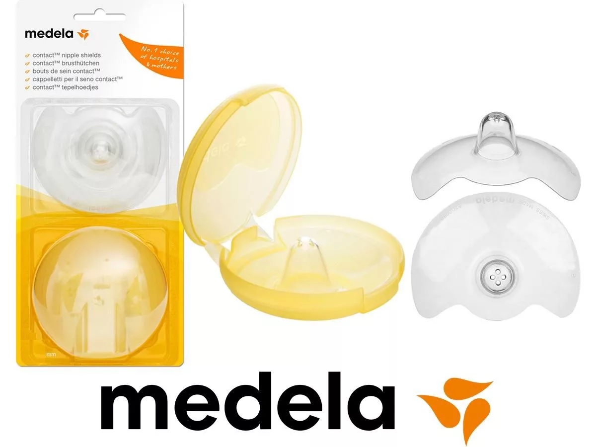 Накладки для Кормления Силиконовые MEDELA раз.L (24mm)  (1пара)