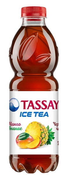 Tassay Ice Tea Черный чай Манго ананас 1л Тассай