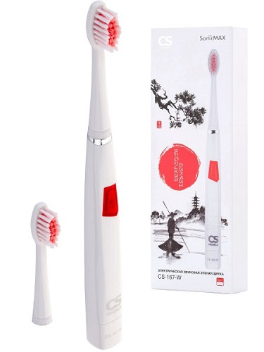 Зубная щетка Электрическая Звуковая CS Medica CS-167-W