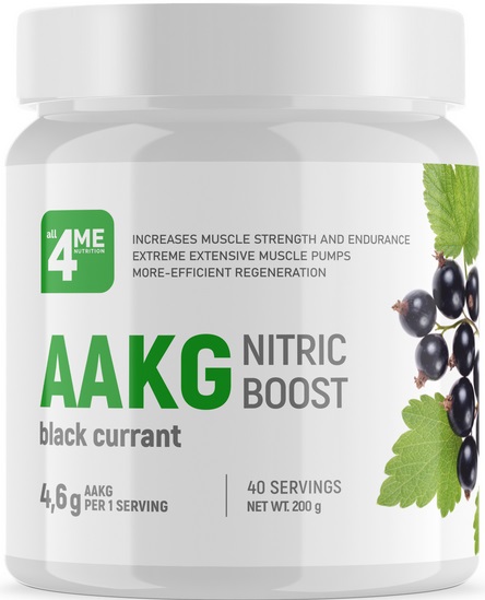 AAKG 200г  Черная смородина 4me Nutrition  &