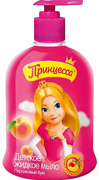 ПРИНЦЕССА Жидкое Мыло Персиковый Бум 490 мл