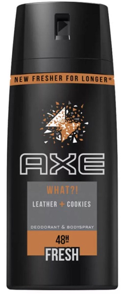 AXE Whaaat?! дезодорант спрей Leather and Cookies 17 мл