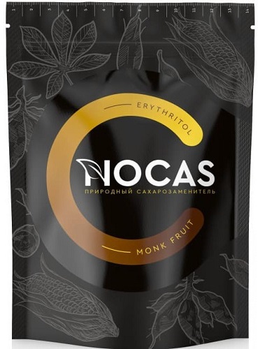 Nocas Эритрол+МонкФрут 300г сахарозам. дойпак