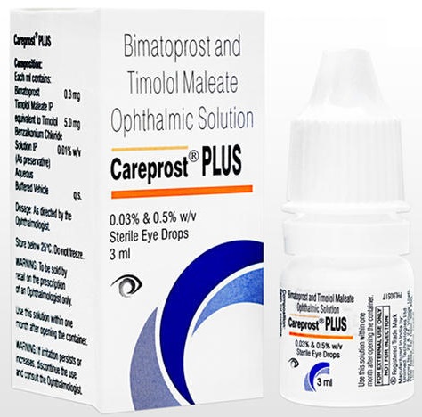 CAREPROST Plus Карепрост плюс- средство для роста ресниц 3 мл