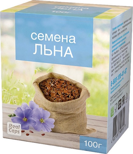 Семена Льна 100 г Реалкапс