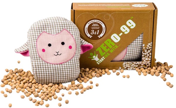 Игрушка с вишневыми косточками ZerO-99 ZerO-99 Овечка арт.19207