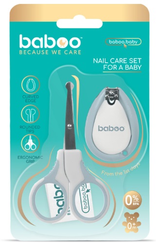 Маникюрный набор детский BABOO 0м+ голубой