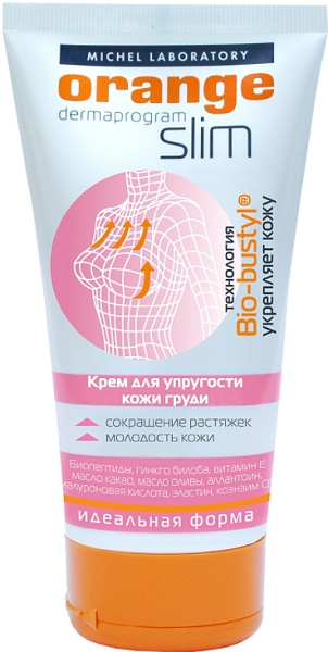 Крем для упругости кожи груди 150мл Orange Slim