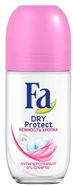 FA дезодорант ролик Dry Protect нежность Хлопка 50 мл