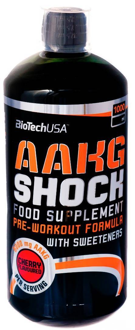BioTech AAKG SHOCK  6000mg 1000 ml (Л-аргининальфакетоглутарат)