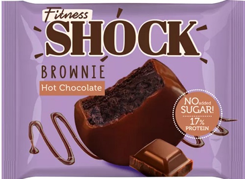 FitnessShocks Брауни Горячий Шоколад 50гр