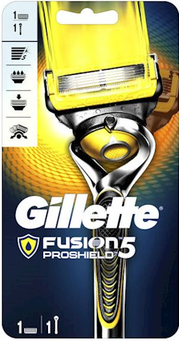 Станок бритвенный GILLETTE Fusion Proshield (1кассета)