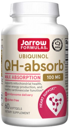 Jarrow Formulas Коэнзим Убихинол QH-Абсорб 100мг №60капс  &