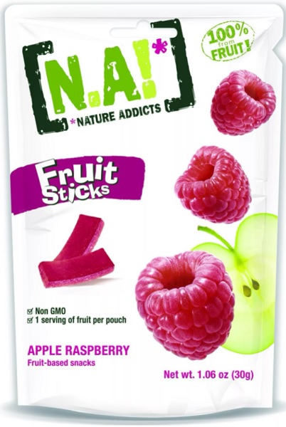 NATURE ADDICTS Малина 35г Фруктовые полоски
