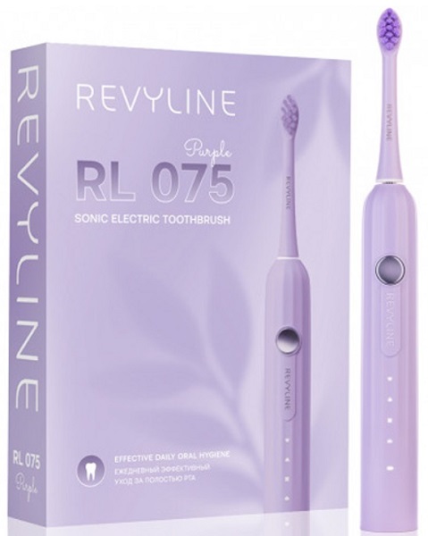 Зубная щетка Электрическая REVYLINE RL075 сиреневая ( 8812 )