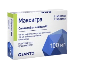 Максигра табл. 100 мг №1 ( силденафил )
