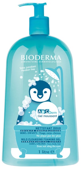 Biodermа ABCderm Moussant gel 1л Гель для умывания детей