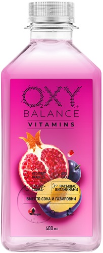 Oxy Balance Напиток Гранат-Слива 400мл без сахара