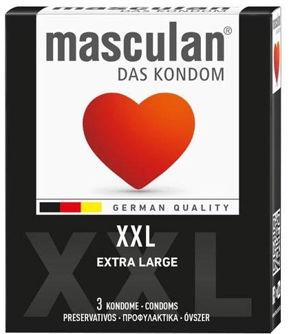 Презервативы MASCULAN XXL 3шт Увеличенного размера