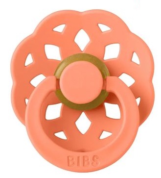 Пустышка латексная 0м+ Bibs Boheme Papaya арт.210292