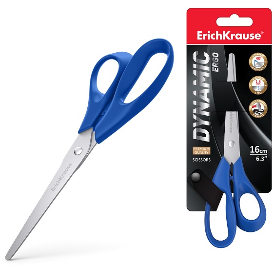 Ножницы ErichKrause Dynamic 21см арт.50031