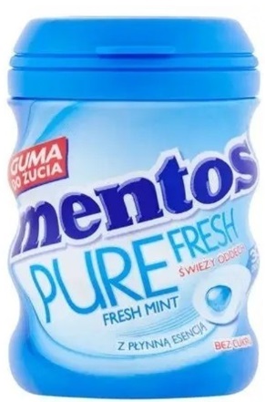 Жевательная резинка Mentos Pure fresh mint 60гр