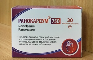 Ранокардум таб. 750 мг №30 (ранолазин)