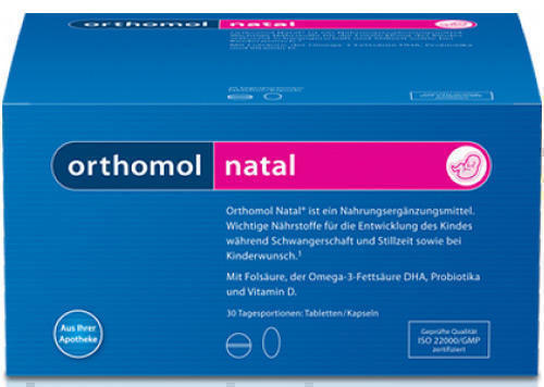 Ортомол Натал Ortomol Natal порошок. капсулы №30 доз  &