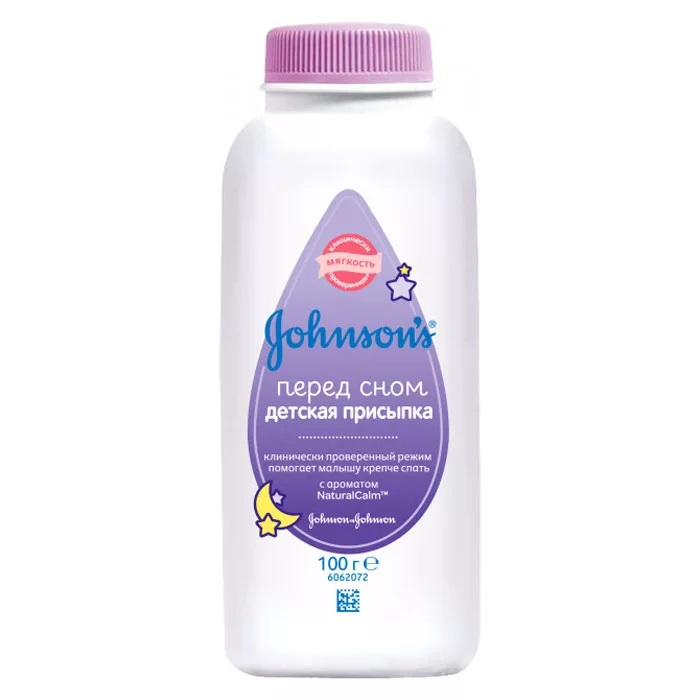 JOHNSON`S BABY Присыпка детская перед сном 100г
