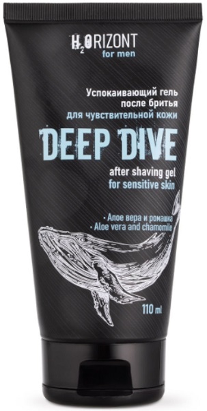 Гель после бритья успокаивающий Deep Dive 110 мл Horizont