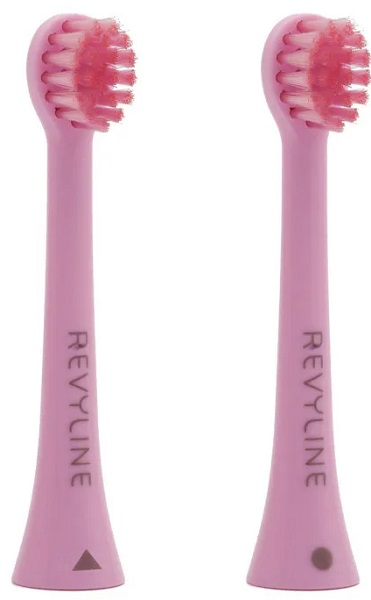 Насадки REVYLINE RL020 Kids для электрической зубной щетки розовые 2шт (5397)