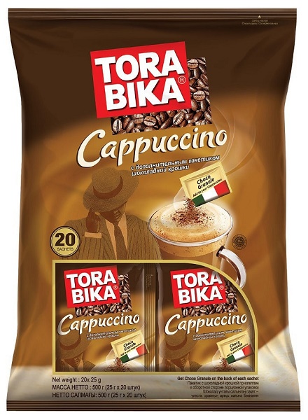 Torabika Саше Капучино в шок.посыпкой  & (Упаковка)