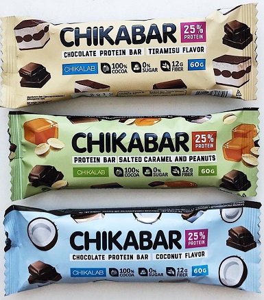 CHIKABAR Батончик Протеиновый Тирамису 60г.