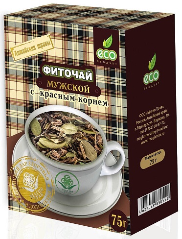 Фиточай Магия Трав Мужской 50 г с Красным Корнем