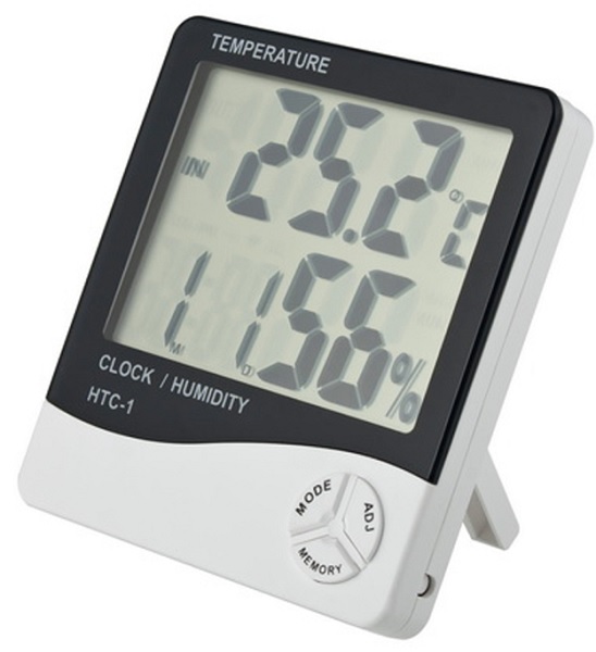 Гигрометр Электронный с термометром HTC-1