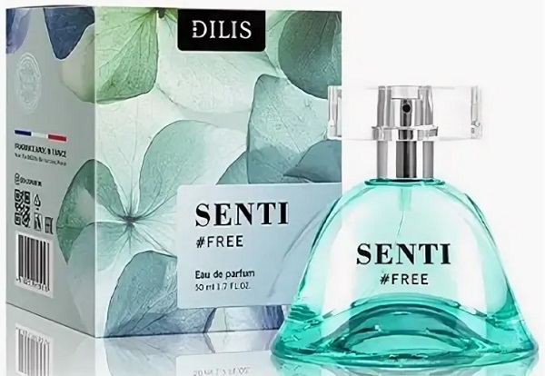 Парфюмерная вода SENTI Free 50 мл DILIS