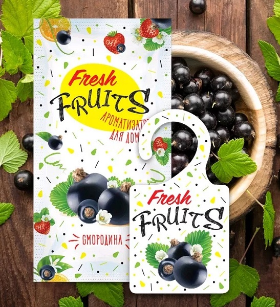 Ароматизатор освежитель воздуха для дома Смородина Fresh Fruits