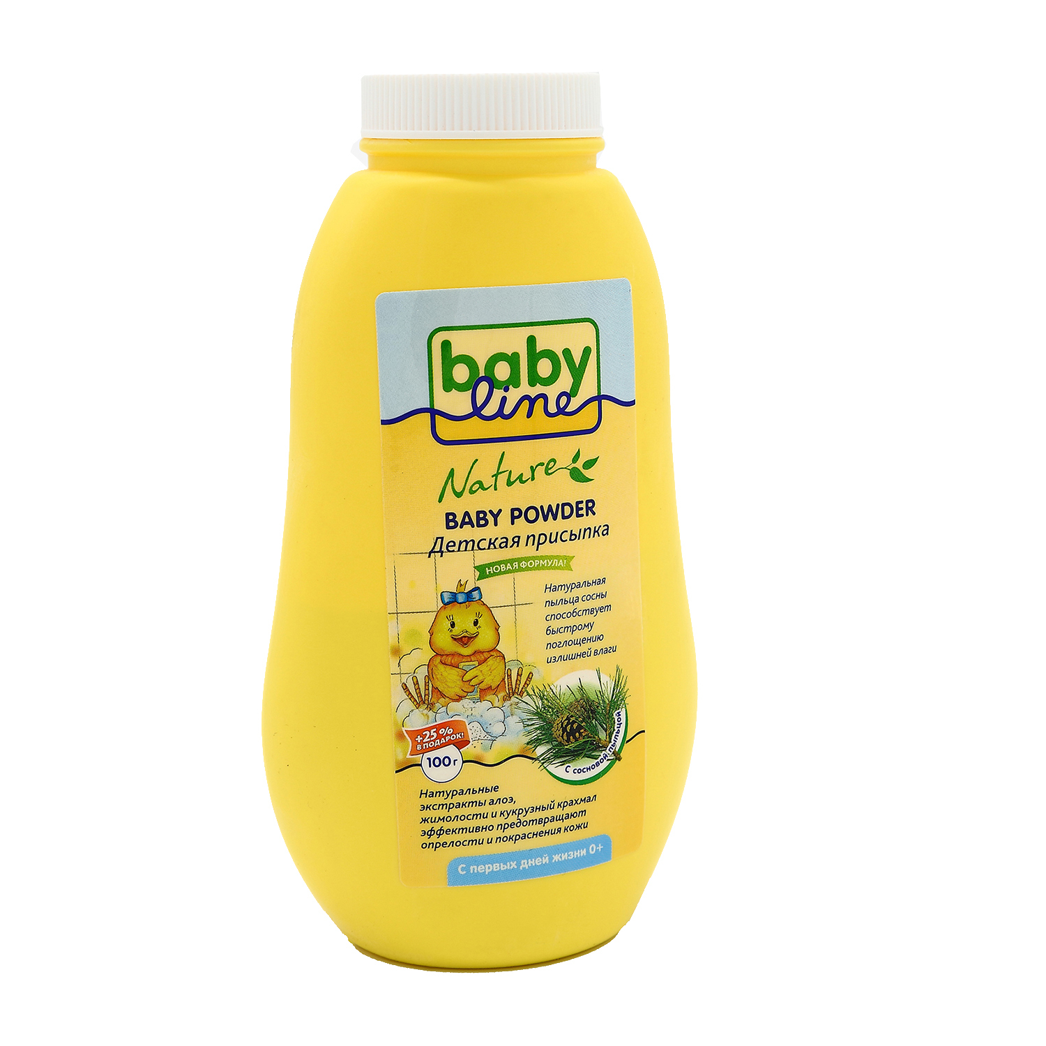 BABY LINE Детская присыпка с Цинком 0м+ 100 г 